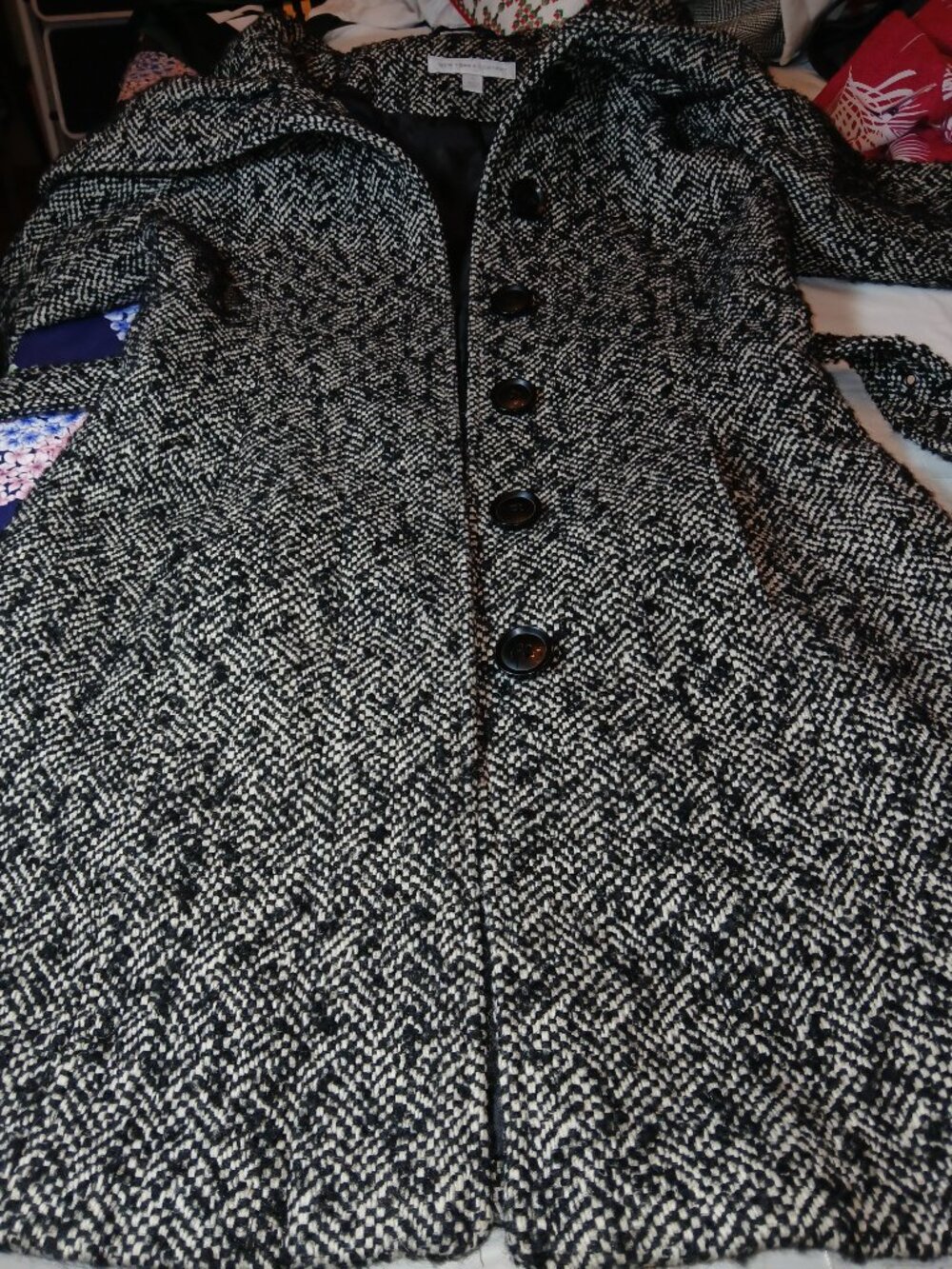 New York & Company Wool Blend Women's Coat XS